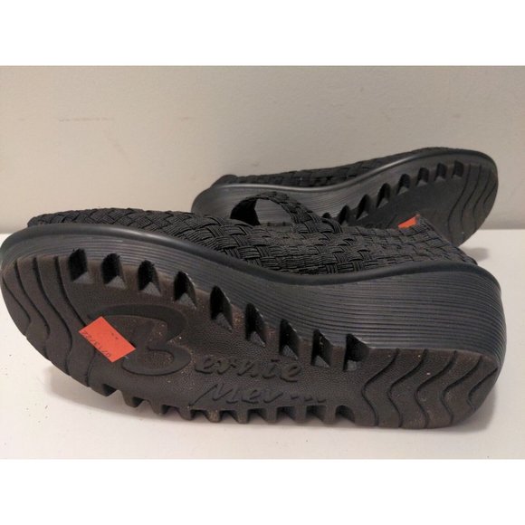 Bernie Mev Wedge Platform Sandal Black Halle Women’s Size 8.5/Size 39 - Picture 9 of 10